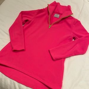 Dudley Stephens Prospect Pullover in Neon Pink, size M
